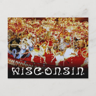 World's Largest Carousel, Wisconsin Postcard