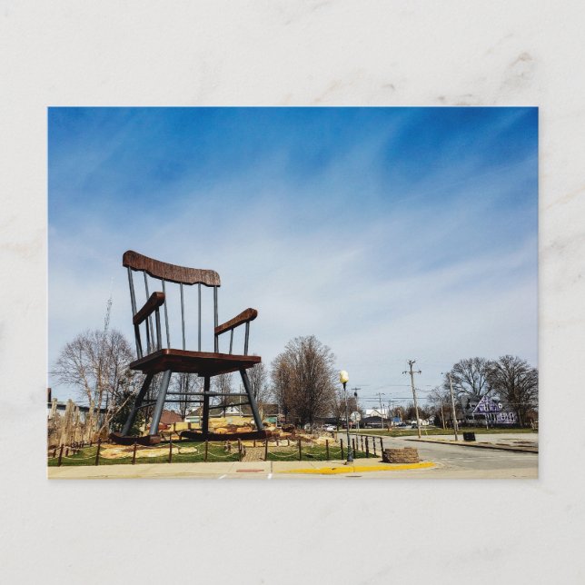 World's Largest Rocking Chair, Casey, Illinois Postcard (Front)
