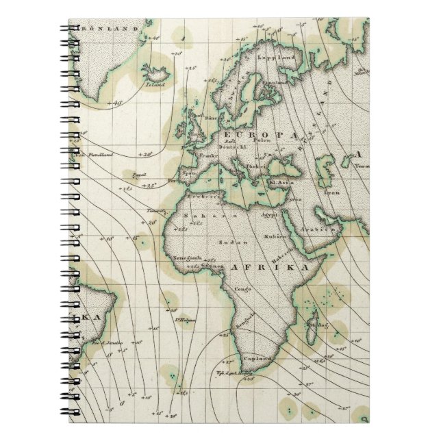 World's magnetic declination notebook (Front)