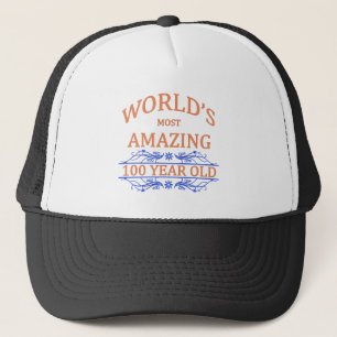 World's Most Amazing 100 Year Old Trucker Hat