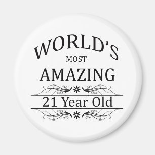 World's Most Amazing 21 Year Old Magnet