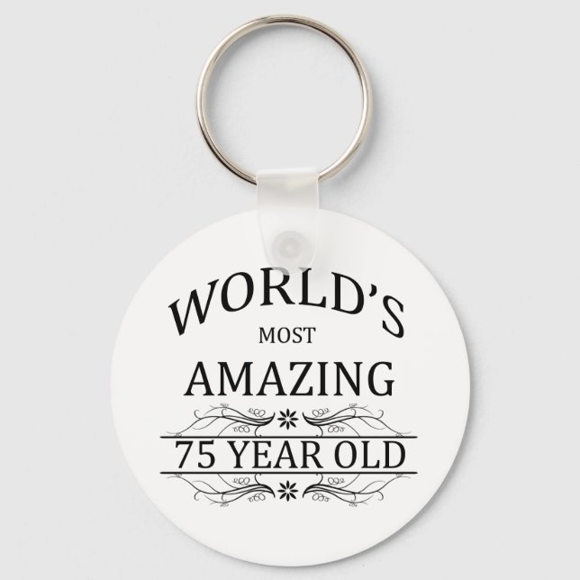 World's Most Amazing 75 Year Old Key Ring (Front)