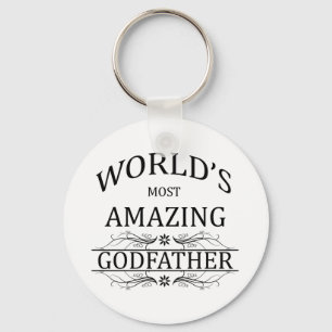 World's Most Amazing Godfather Key Ring