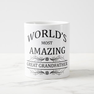 World's Most Amazing Great Grandfather Large Coffee Mug