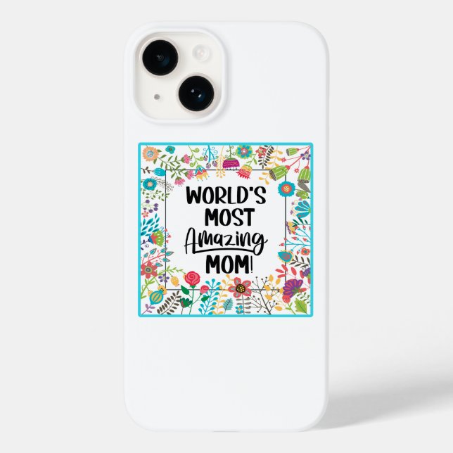 World's Most Amazing Mum  Case-Mate iPhone Case (Back)