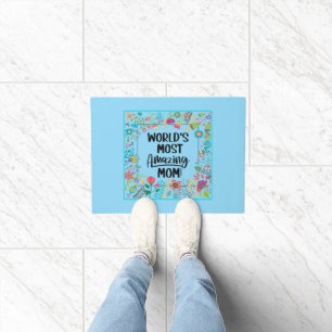 World's Most Amazing Mum Doormat