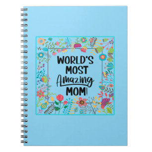 World's Most Amazing Mum Notebook