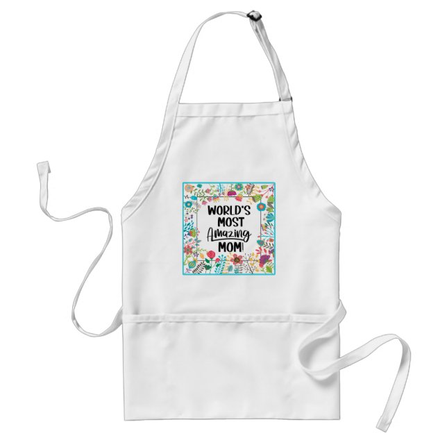 World's Most Amazing Mum  Standard Apron (Front)