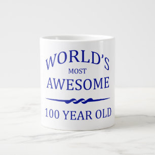 World's Most Awesome 100 Year Old Large Coffee Mug