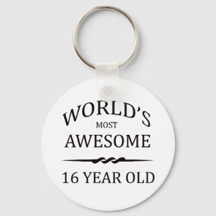 World's Most Awesome 16 Year Old Key Ring
