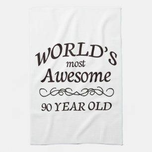 World's Most Awesome 90 Year Old Tea Towel