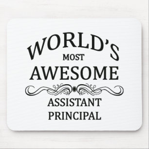 World's Most Awesome Assistant Principal Mouse Pad