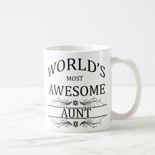 World's Most Awesome Aunt Coffee Mug