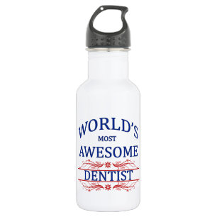 World's Most Awesome Dentist 532 Ml Water Bottle