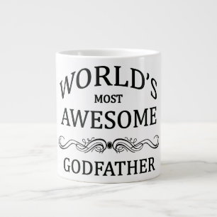 World's Most Awesome Godfather Large Coffee Mug