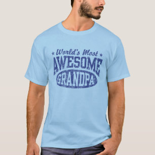 World's Most Awesome Grandpa T-Shirt