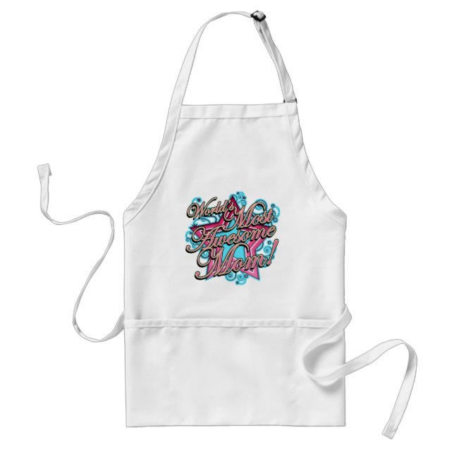 World's Most Awesome Mum! Standard Apron (Front)