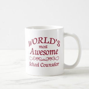 World's Most Awesome School Counsellor Coffee Mug