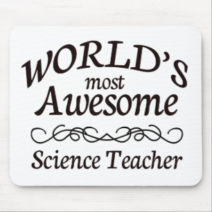 World's Most Awesome Science Teacher Mouse Pad
