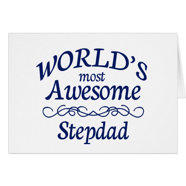 World's Most Awesome Stepdad (Front Horizontal)