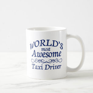 World's Most Awesome Taxi Driver Coffee Mug