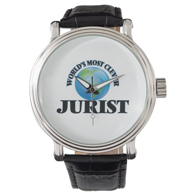 World's Most Clever Jurist Watch (Front)