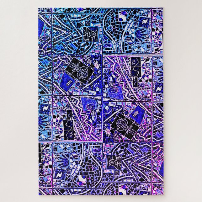 WORLD'S MOST DIFFICULT MODERN ART PUZZLE MIAMI (Vertical)