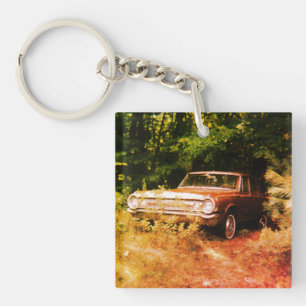 Worlds Most Haunted Car - The Goldeneagle Key Ring