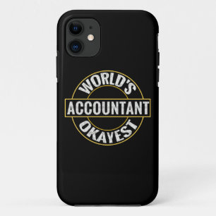 World's Okayest Accountant iPhone 11 Case