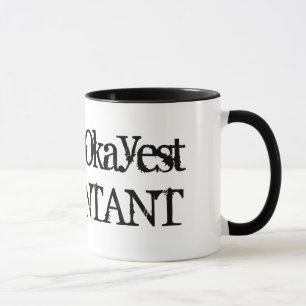 Worlds Okayest Accountant   Funny coffee mug