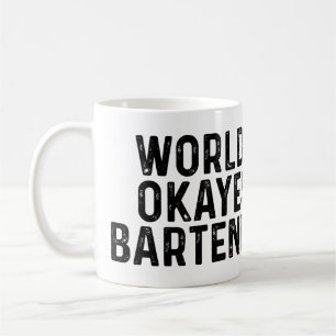 World's Okayest Bartender Coffee Mug