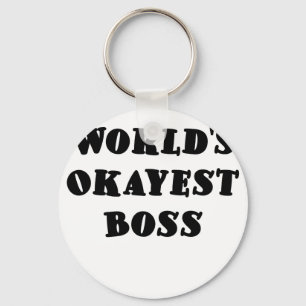Worlds Okayest Boss Key Ring