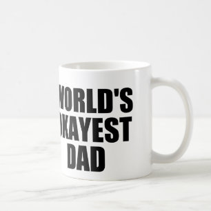 World's Okayest Dad Coffee Mug
