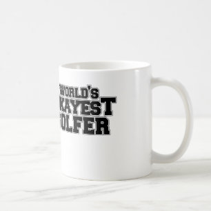 World's okayest golfer coffee mug