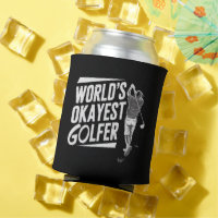 World's Okayest Golfer Funny Golf Lover Golfing