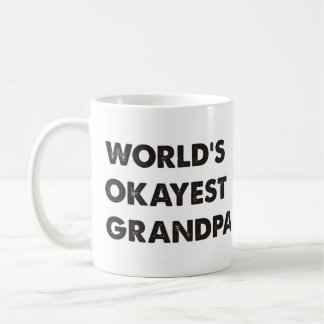 World's Okayest Grandpa Coffee Mug