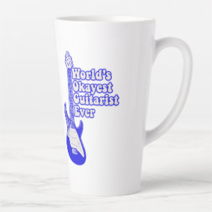 World's okayest guitarist ever latte mug