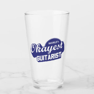 World's Okayest Guitarist Glass