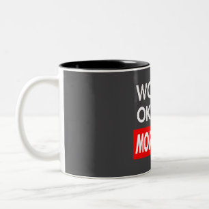 Worlds okayest Morrissey Two-Tone Coffee Mug