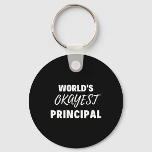 World's Okayest Principal Key Ring