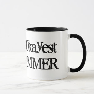 Worlds Okayest Programmer   Funny coffee mug