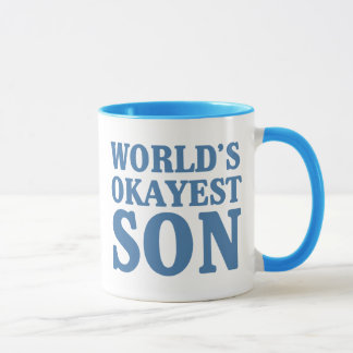 World's Okayest Son Mug