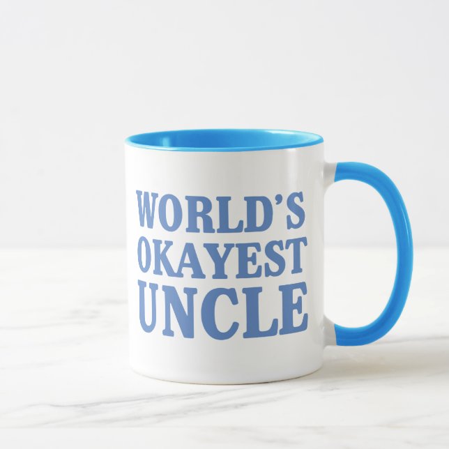 World's Okayest Uncle Mug (Right)