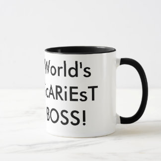World's ScARiEsT BOSS! Mug