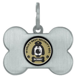 World's Security Dog Pet ID Tag
