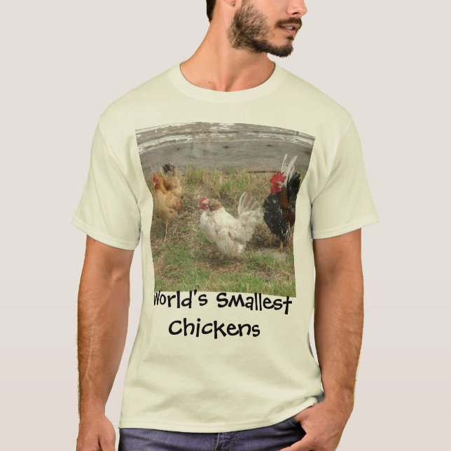 World's Smallest Chickens T-Shirt (Front)