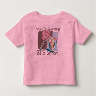World's Sweetest Big Sister Toddler T-Shirt