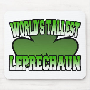 World's Tallest Leprechaun Mousepad