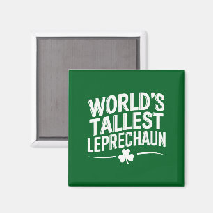 World's Tallest Leprechaun St. Patrick's Day Magnet
