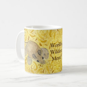 World's Wildest Mum! Mouse and babies Coffee Mug
